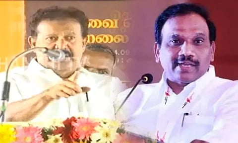 "ஆ.ராசா இந்து வரலாற்றைத் தான் கூறினார்" - அமைச்சர் பொன்முடி