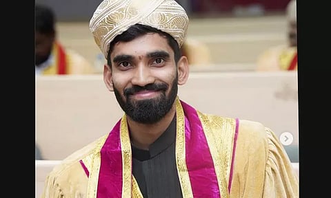 கவுரவ டாக்டர் பட்டம் பெற்றார் இந்திய பேட்மிண்டன் வீரர் கிடாம்பி ஸ்ரீகாந்த்