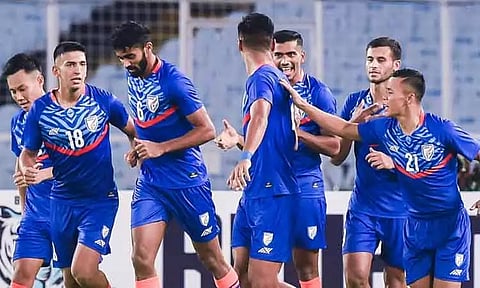 நட்புறவு கால்பந்து போட்டி: இந்தியா- வியட்நாம் அணிகள் இன்று மோதல்