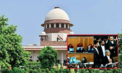 வரலாற்றில் முதன்முறை: சுப்ரீம் கோர்ட்டு வழக்கு விசாரணை காட்சிகள் 'லைவ்'வாக வெளியீடு