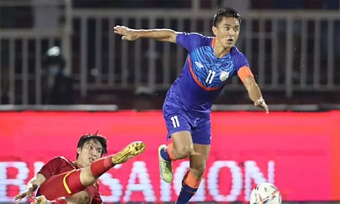 Image Tweeted By @IndianFootball 