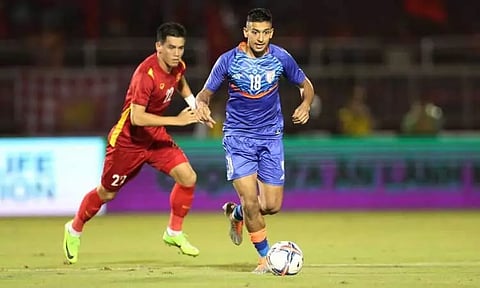 3 நாடுகள் கால்பந்து: வியட்நாம் அணியிடம் இந்தியா தோல்வி