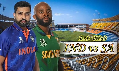 முதலாவது 20 ஓவர் கிரிக்கெட் - இந்தியா-தென்ஆப்பிரிக்கா இன்று மோதல்