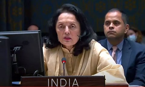 உக்ரைன் போர்; மனிதநேயம் சார்ந்த இந்தியாவின் அணுகுமுறை தொடரும்: ஐ.நா.வுக்கான நிரந்தர இந்திய பிரதிநிதி பேச்சு
