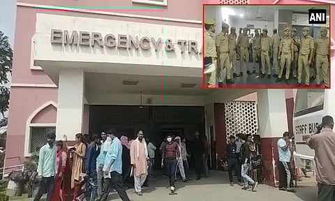 உத்தர பிரதேசம்: இறைச்சி ஆலையில் அம்மோனியா வாயு கசிவு; 50 பேர் சிகிச்சைக்கு அனுமதி