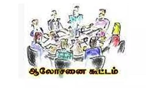 காஞ்சீபுரம், செங்கல்பட்டு மாவட்டங்களை சேர்ந்த தொழிற்சாலை பிரதிநிதிகளுடன் ஆலோசனை