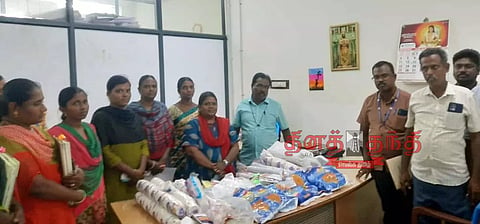 பிளாஸ்டிக் பொருட்கள் விற்ற கடைக்காரர்களுக்கு அபராதம்