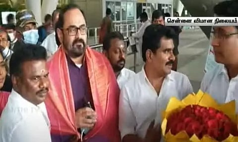 "செல்போன் தயாரிப்பில் இந்தியா 2-வது இடம்" - மத்திய இணை மந்திரி ராஜீவ் சந்திரசேகர் தகவல்