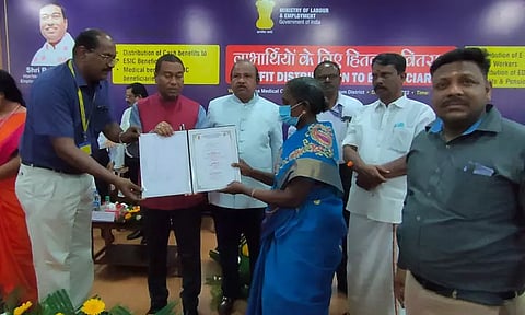 திருப்பூரில் இஎஸ்ஐ மருத்துவமனை விரைவில் துவக்கப்படும் - மத்திய இணை மந்திரி ராமேஸ்வர் தெலி