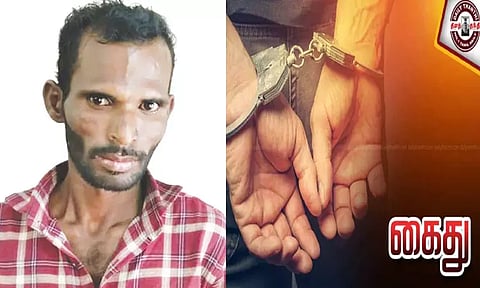 மதுகுடிக்க பணம் தேவைப்பட்டதால் 13 வயது மகளுக்கு திருமணம் செய்து வைத்த தந்தை; தாலிகட்டிய தொழிலாளி கைது