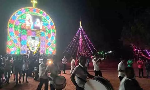 புனித வேளாங்கண்ணி மாதா ஆலய தேர் பவனி