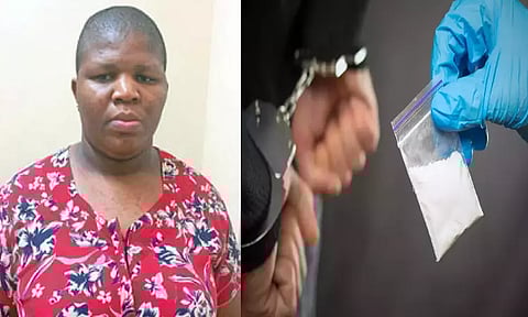 கானத்தூரில் ரூ.5¾ லட்சம் போதைப்பொருள் பறிமுதல்; நைஜீரிய பெண் கைது