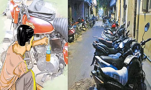 சென்னையில் நாளுக்கு நாள் அதிகரித்து வரும் பெட்ரோல் திருட்டு; காவல்துறை கண்டுகொள்ளுமா? என்ற ஏக்கத்தில் சாமானியர்கள்