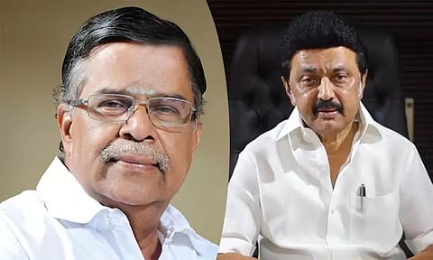 மணிப்பூர் கவர்னர் இல.கணேசனிடம் முதல்-அமைச்சர் மு.க.ஸ்டாலின் நலம் விசாரிப்பு