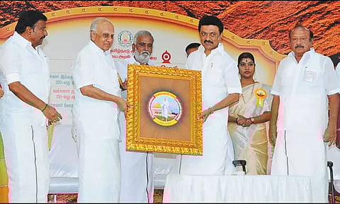 'தி.மு.க. ஆட்சி ஆன்மிகத்துக்கு எதிரானது அல்ல' முதல்-அமைச்சர் மு.க.ஸ்டாலின் பேச்சு