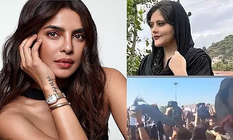 "எதிர்ப்பு குரல்கள் எரிமலையாக வெடித்து சிதறும்" - ஈரான் பெண்களுக்கு ஆதரவு தெரிவித்த நடிகை பிரியங்கா சோப்ரா!