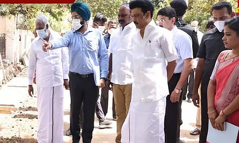சென்னையில் வெள்ள தடுப்பு பணி: நாளை ஆய்வு செய்கிறார் முதல்-அமைச்சர் மு.க.ஸ்டாலின்