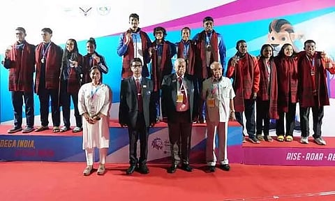 தேசிய விளையாட்டுப் போட்டி: தமிழகத்திற்கு நீச்சலில் இரு பதக்கம்