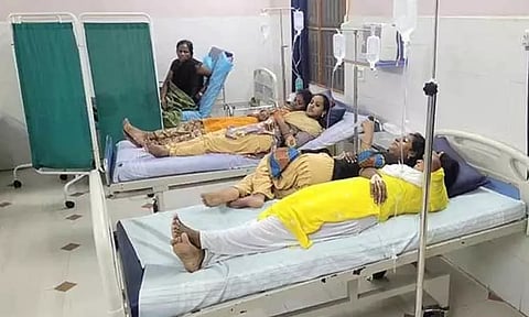 காஞ்சிபுரம்: தனியார் தொழிற்சாலையில் பல்லி விழுந்த உணவை சாப்பிட்ட 30 பெண்களுக்கு வாந்தி-மயக்கம்...!