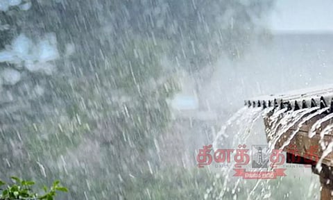 பெரம்பலூரில் பெய்த மழை அளவு