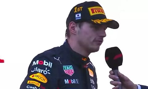 பார்முலா1 கார்பந்தயம்: நெதர்லாந்து வீரர் வெர்ஸ்டப்பென் மீண்டும் 'சாம்பியன்'