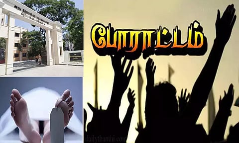 கீழ்ப்பாக்கம் அரசு ஆஸ்பத்திரியில் பிளஸ்-2 மாணவர் திடீர் சாவு; தவறான சிகிச்சையால் இறந்ததாக உடலை வாங்க மறுத்து தாய் போராட்டம்