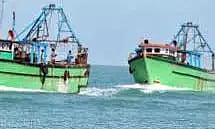 தனுஷ்கோடிக்கு அகதியாக வர முயன்ற 7 பேர் பிடிபட்டனர்.