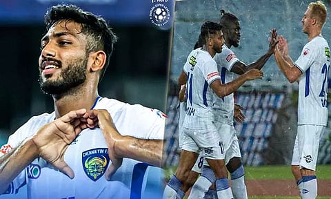 Image Tweeted By @IndSuperLeague/ @ChennaiyinFC