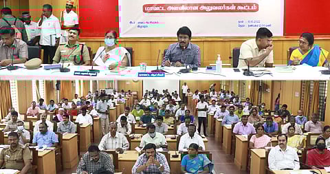 வளர்ச்சி பணிகளை களஆய்வு செய்ய வேண்டும்