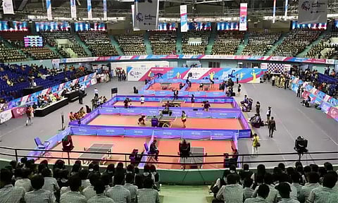 தேசிய விளையாட்டு போட்டி: பதக்கப்பட்டியலில் தமிழகம் 5-வது இடம்