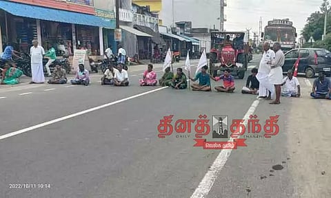 பொதுமக்கள் திடீர் சாலை மறியல்