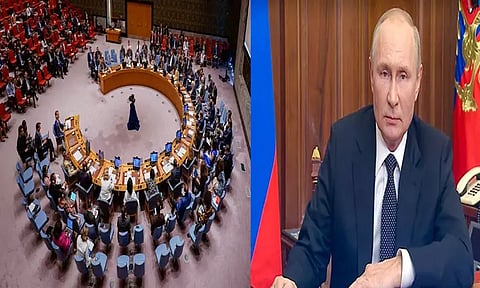 உக்ரைன் போர் விவகாரம்: ஐ.நா.வில் ரஷியாவின் ரகசிய வாக்கெடுப்புக்கு எதிராக இந்தியா வாக்களித்தது