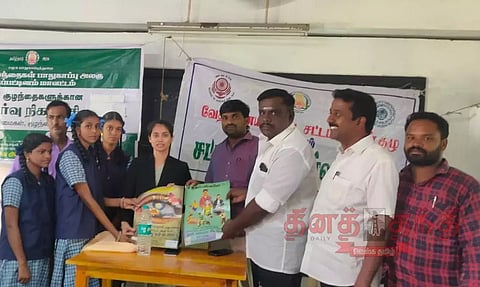 பெண் குழந்தைகளுக்கான சட்ட விழிப்புணர்வு முகாம்