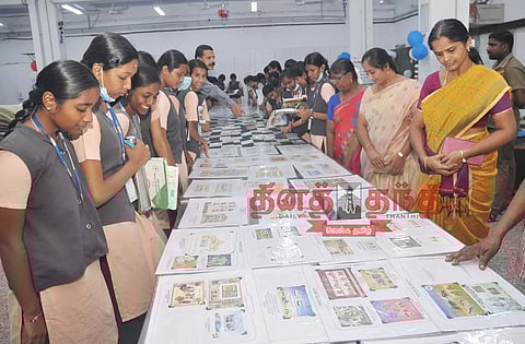 ஈரோட்டில் தபால் தலைகள் கண்காட்சி