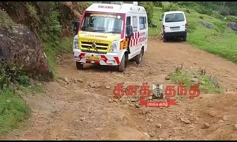 குண்டும், குழியுமான சாலையை சீரமைக்க வேண்டும்