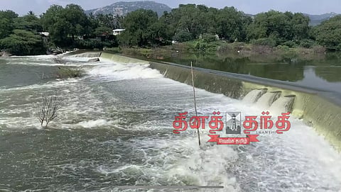 மார்க்கண்டேயன் நதியில் வெள்ளப்பெருக்கு