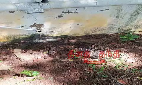 மாயமாகி போன மழைநீர் சேகரிப்பு தொட்டிகள்