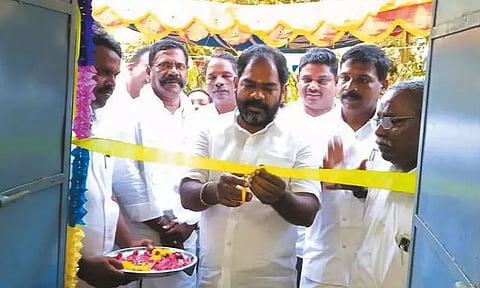 சித்தாமூர் ஒன்றியத்தில் புதிய அங்கன்வாடி கட்டிடம் திறப்பு