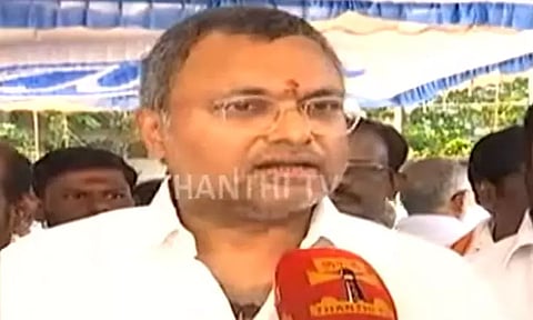 காங்கிரஸ் கட்சிக்கு யார் தலைவராக வந்தாலும் நேரு குடும்பமே மானசீக தலைமையாக இருக்கும் - கார்த்தி சிதம்பரம்