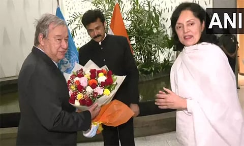 இந்தியா வந்தடைந்தார் ஐ.நா. சபை பொதுச் செயலாளர் அன்டோனியோ குட்டரெஸ்..!