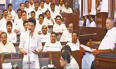 இந்தி திணிப்பை எதிர்த்து சட்டசபையில் தனித்தீர்மானம் - முதல்-அமைச்சர் மு.க.ஸ்டாலின் கொண்டு வந்தார்