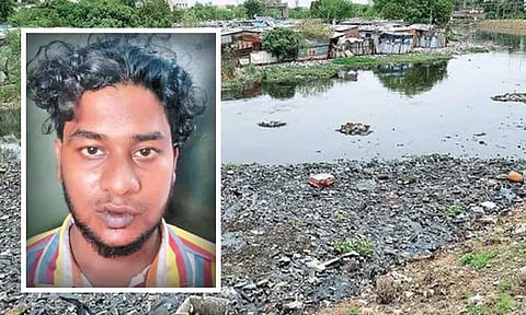 கொண்டித்தோப்பில் வாலிபரை கொன்று கூவம் ஆற்றில் உடல் வீச்சு