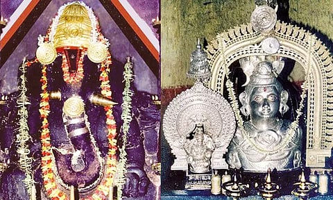 ஓவியத்தில் இருந்து வெளிப்பட்ட விநாயகர்