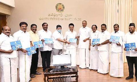 234 எம்.எல்.ஏ. அலுவலகங்களில் இ-சேவை மையங்கள் - முதல்-அமைச்சர் மு.க.ஸ்டாலின் தொடங்கி வைத்தார்