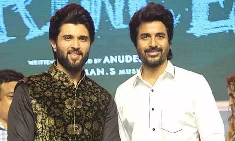 பிரபல தெலுங்கு நடிகர் விஜய்தேவர கொண்டாவுடன் நடிக்க விரும்பும் சிவகார்த்திகேயன்