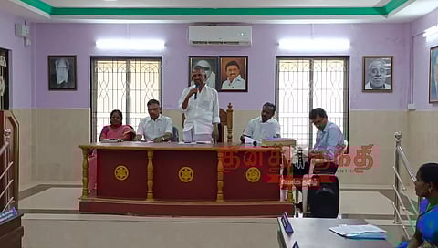 தென்காசி யூனியன் கூட்டம்