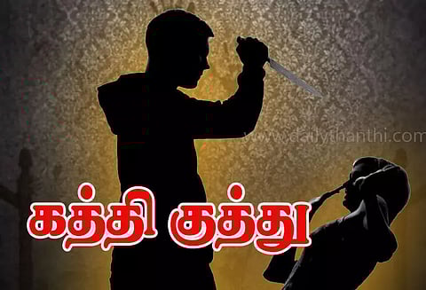 வாலிபருக்கு கத்திக்குத்து