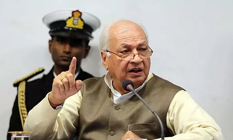 கேரளாவில் கல்வி முறை சரியில்லை என்பது தான் என் கருத்து - கவர்னர் ஆரிப் முகமது கான்