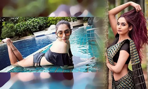 கவர்ச்சி படங்களை வெளியிட்ட நடிகை ராகிணி திவேதி