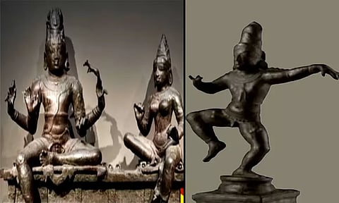 திருடப்பட்ட சோழர் காலத்து சிலைகள்: அமெரிக்காவில் கண்டுபிடிப்பு - தமிழக போலீஸ் அதிரடி